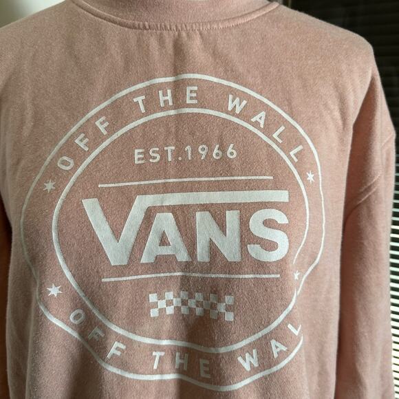 Vans | Off the Wall Pink Sweater Size S - Picture 3 of 10